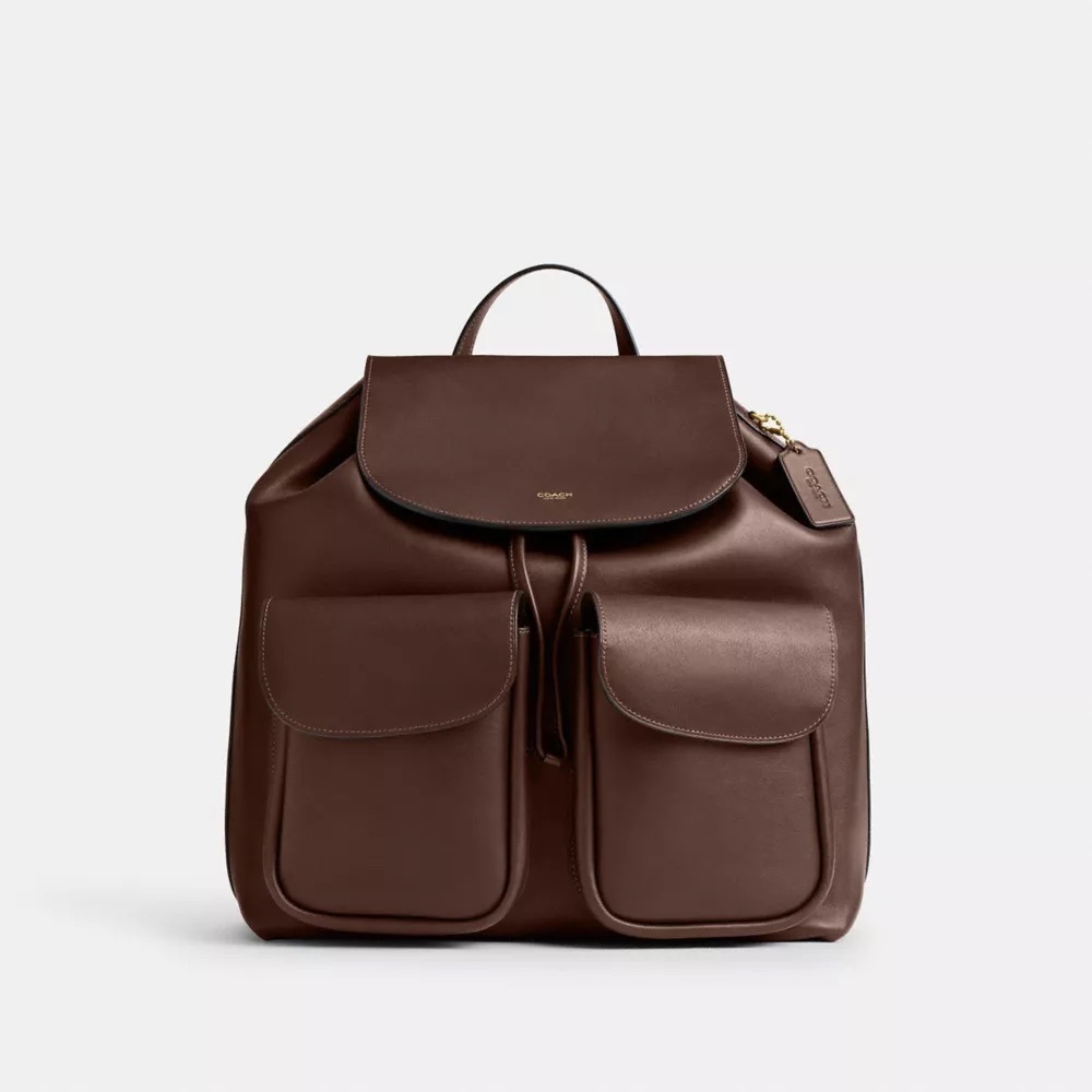 Coach Crosby Backpack in Maple/Brass Brand New!